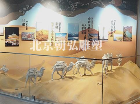 北京雕塑廠在展館場(chǎng)景復(fù)原常用的雕塑組合辦法